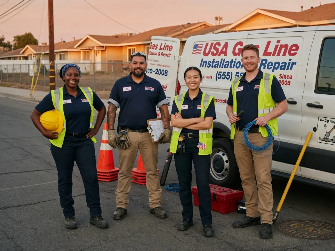 Gas Line Installation company in Hunter, AR